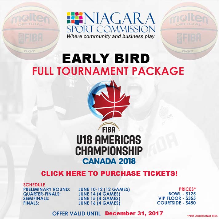FIBA U18 Americas Championship - Early Bird Tickets Available