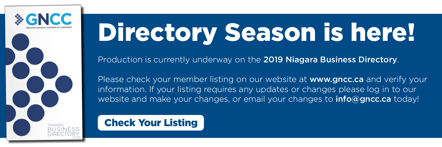 Directory Season is here. Verify your listing today.