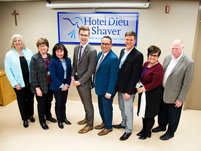 Hotel Dieu Shaver Receives $1.15M in Infrastructure Investment from Government