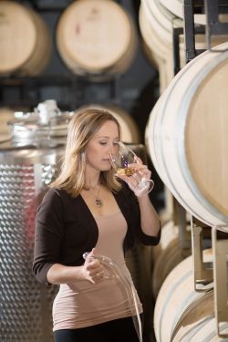 Emma Garner, a graduate of Brock University’s Oenology and Viticulture (OEVI) program, is among the numerous female scientists making a mark in the booming grape and wine industry.