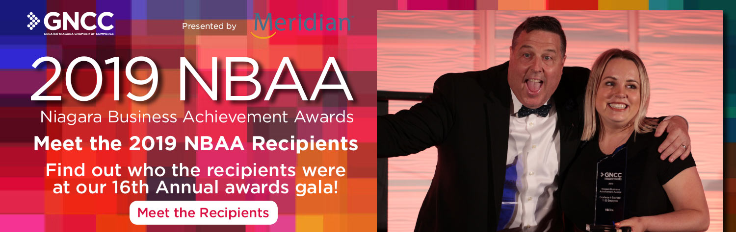 Join us at the 2019 Niagara Business Achievement Awards - Meet the Finalists