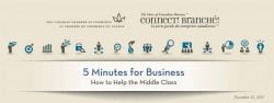 5 Minutes For Business: How to Help the Middle Class