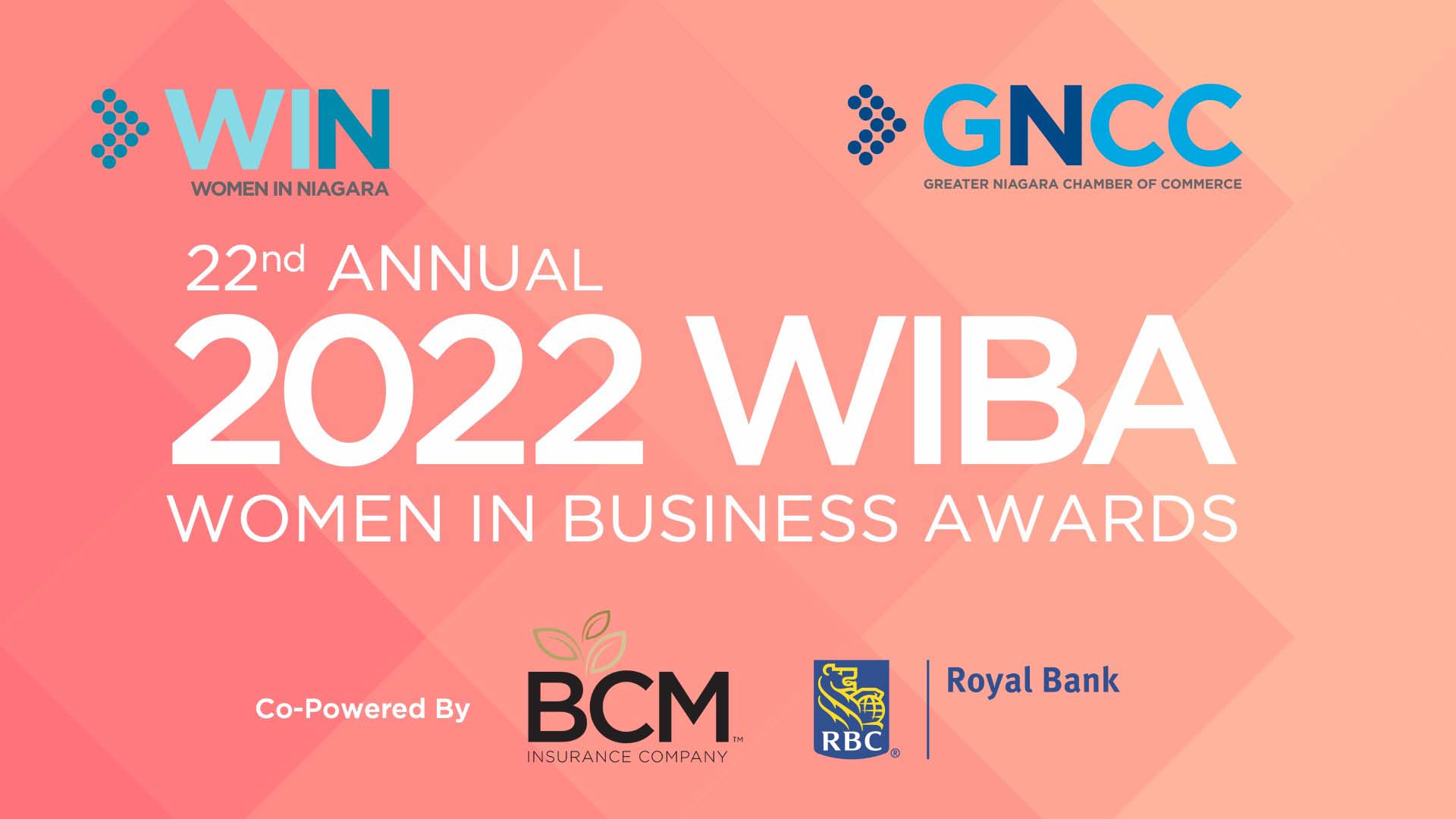 Women in Business Awards 2022 - Greater Niagara Chamber of Commerce