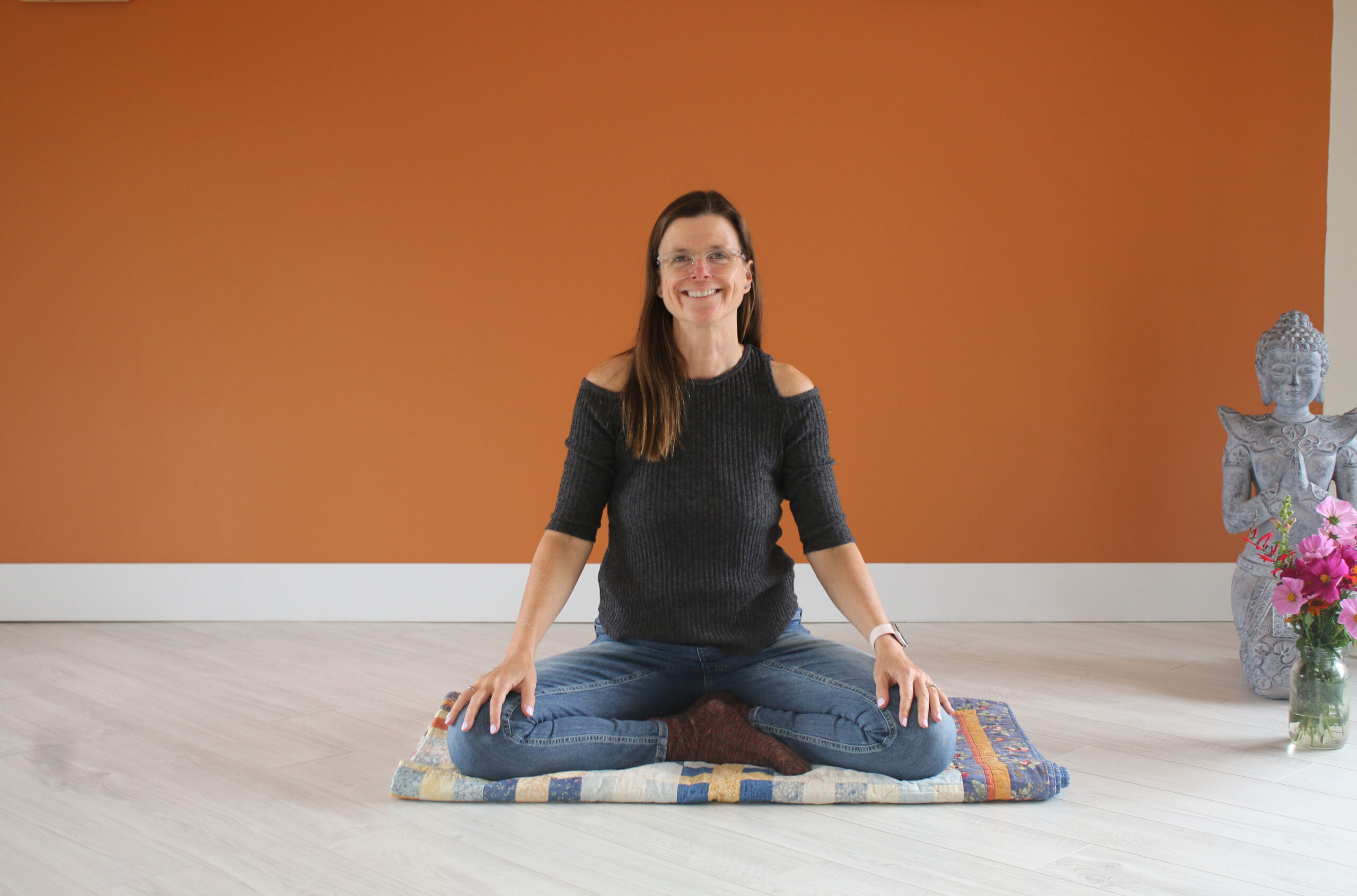 Heather Fenton, owner of Stream Yoga + Meditation.