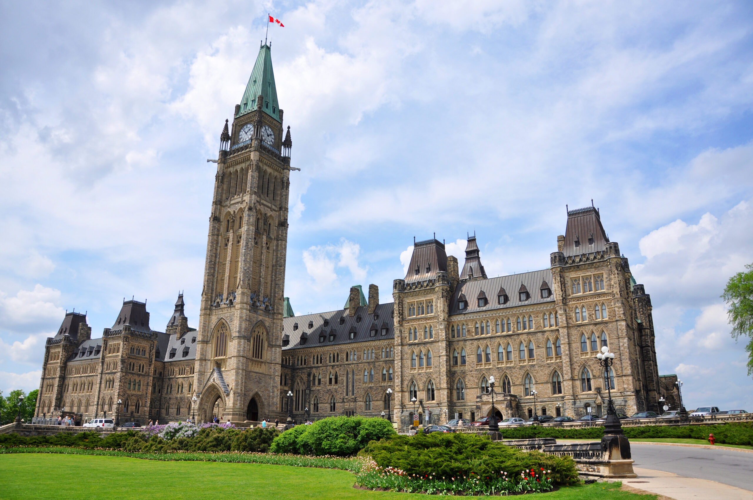 The Houses of Parliament in Ottawa