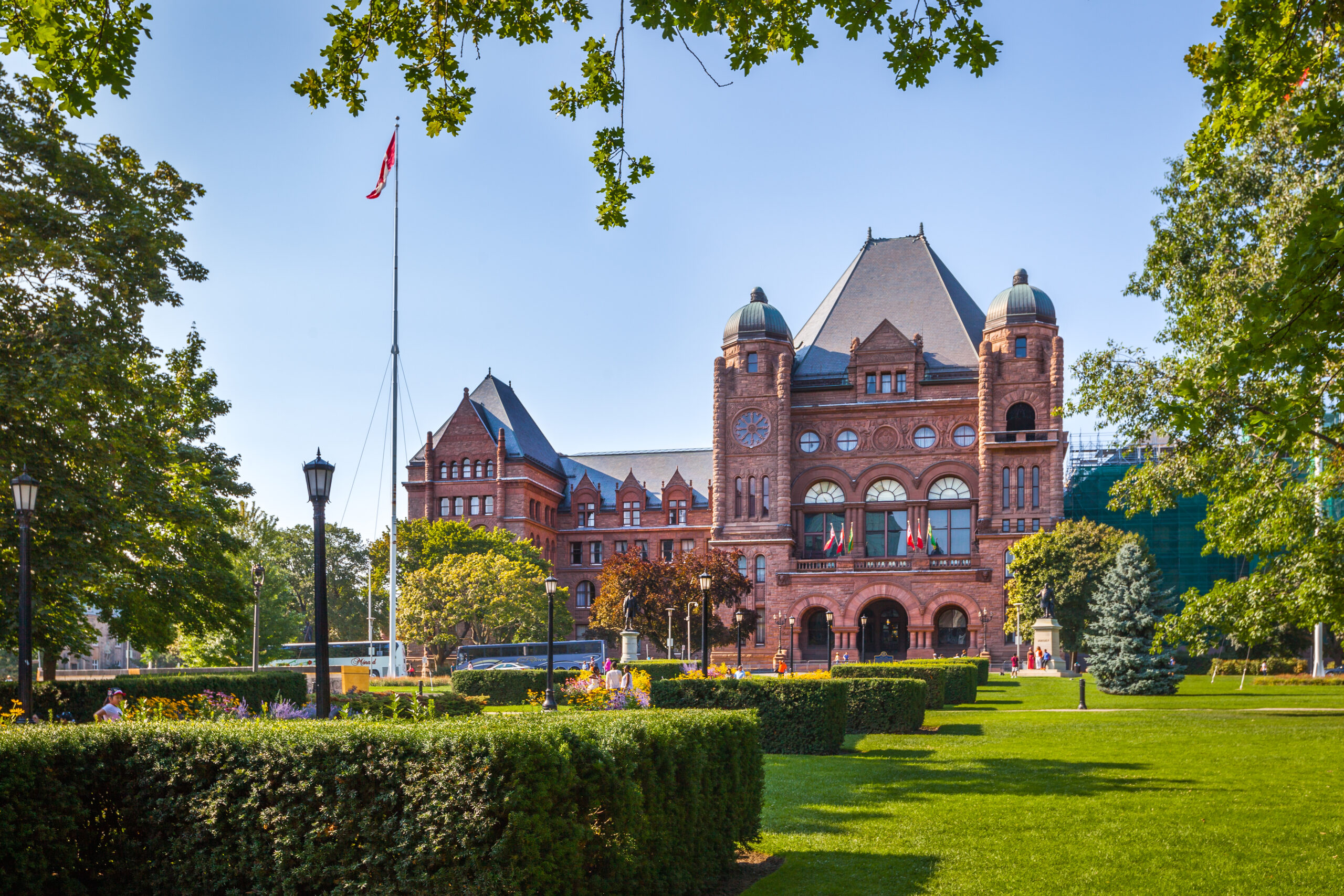 The Ontario Legislative Assembly Building at Queen's Park