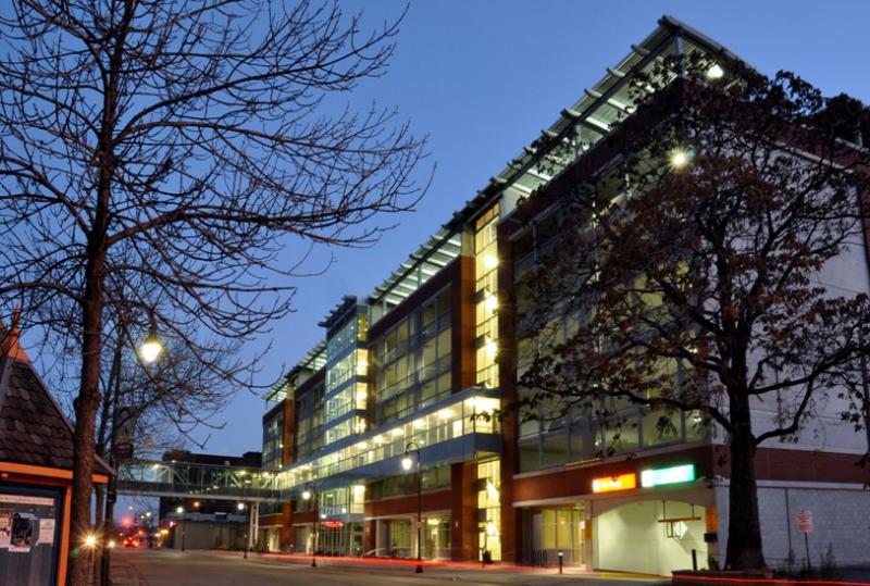 The Carlisle Street parking garage in St. Catharines