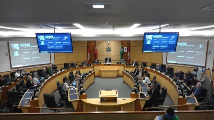 Niagara Regional Council chambers