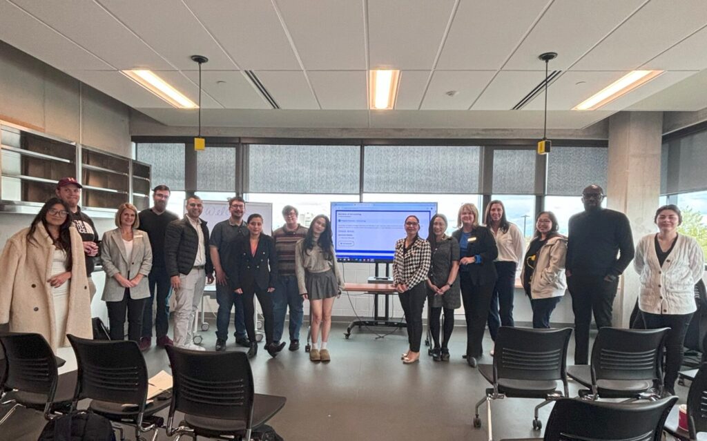 Niagara College Business Accounting students attend an information session in October to learn about a new pathway program providing access to Chartered Professional Accountants (CPA) certification through Brock University’s Bachelor of Accounting degree.