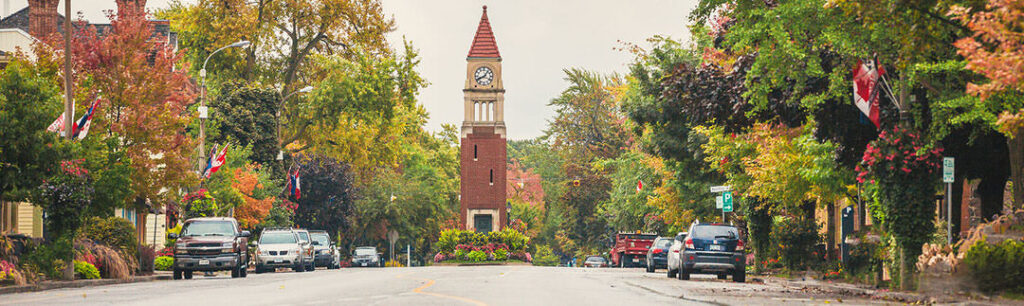 The cenotaph in Old Town, Niagara-on-the-Lake