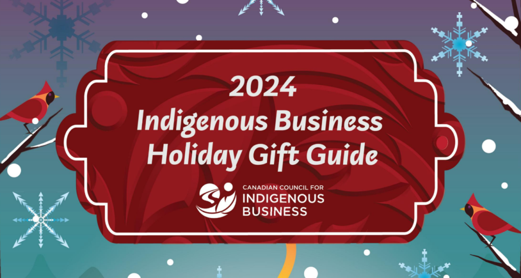 A detail from the cover of the CCIB's holiday gift guide