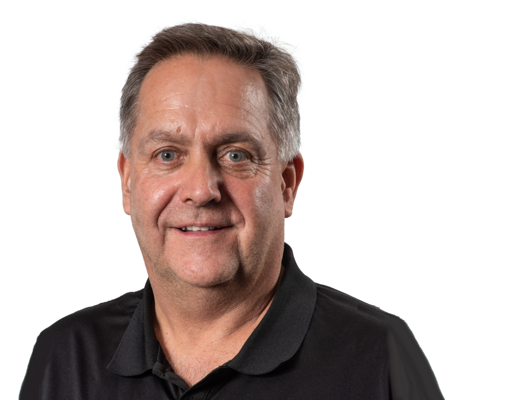 A headshot of West Lincoln Ward 3 Councillor Greg Maychak, a middle-aged, clean-shaven white man wearing a black polo shirt